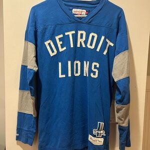 Detroit Lions Women’s Retro Crew - Medium